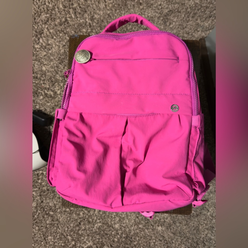 Vibrant Pink Mini Backpack